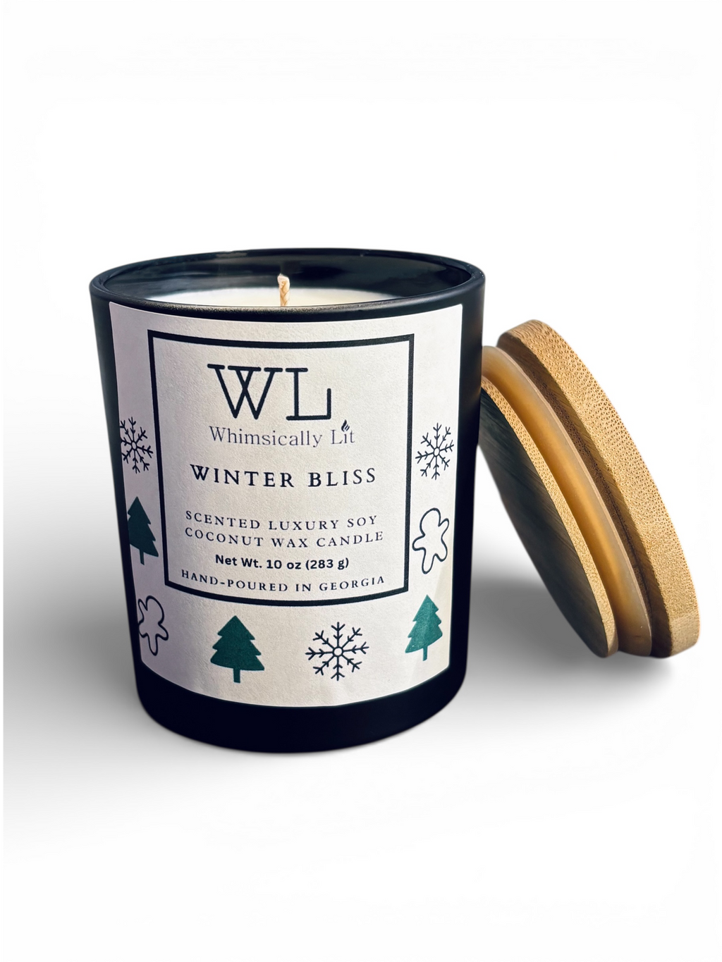 Winter Bliss Single Wick Coconut Soy Candle