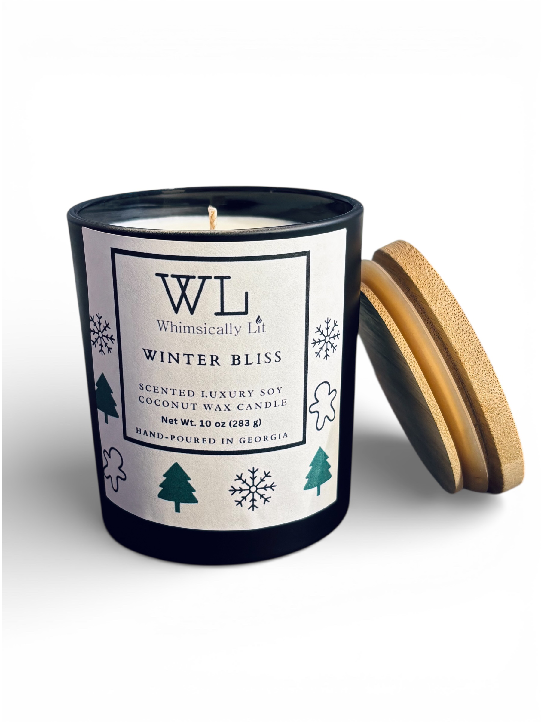 Winter Bliss Single Wick Coconut Soy Candle