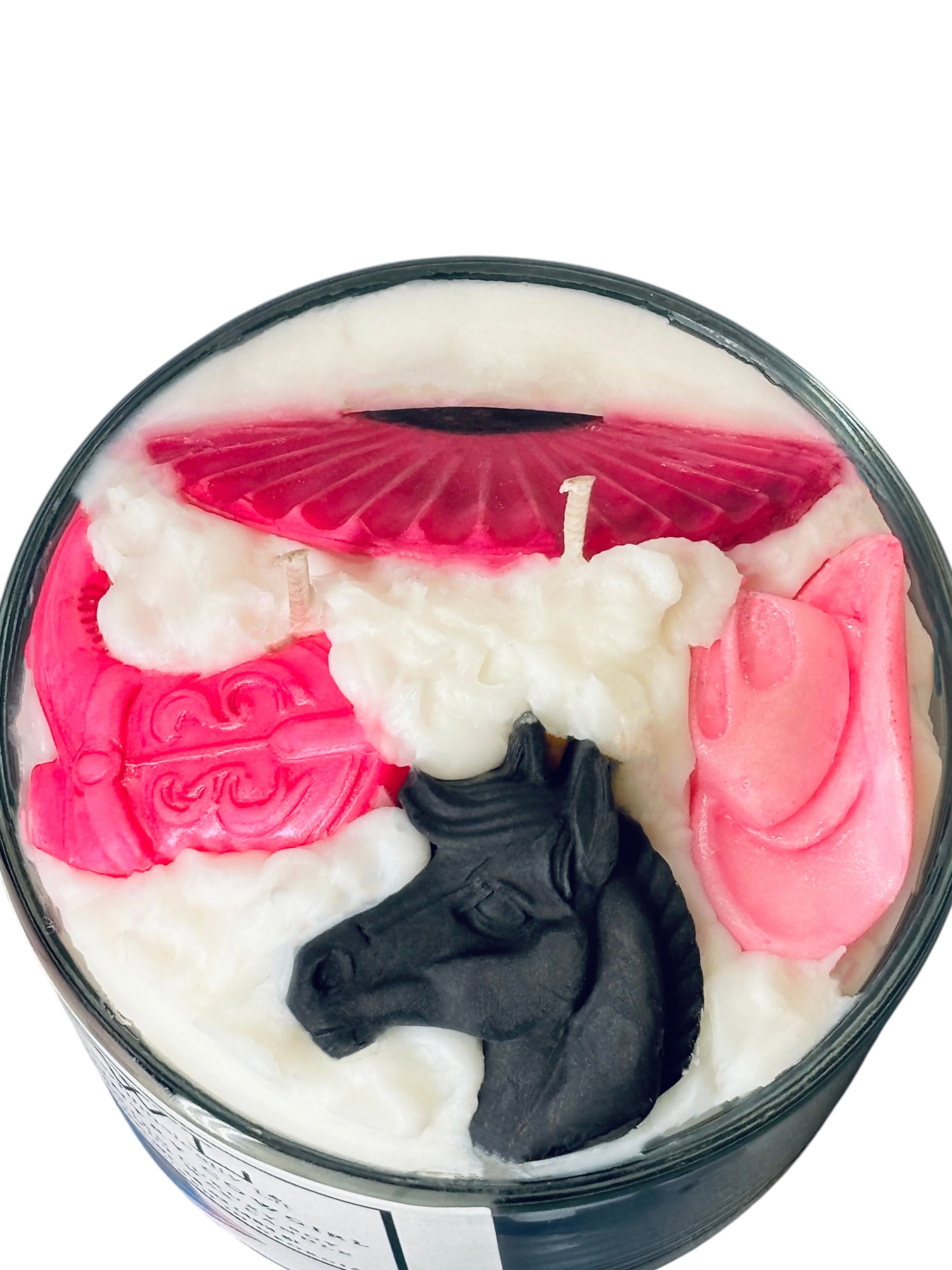 Country Cowgirl 3-Wick Coconut Soy Candle