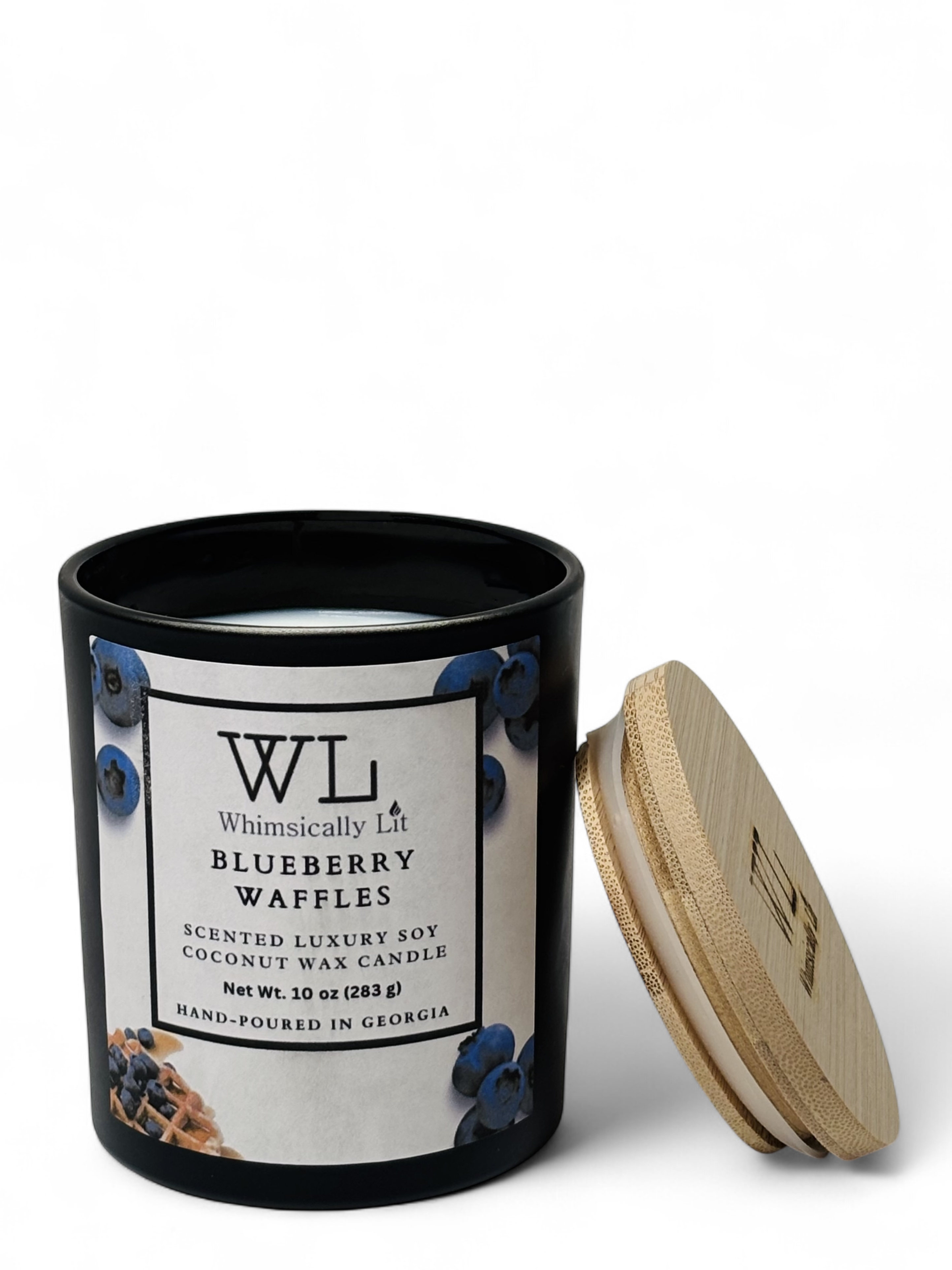 Blueberry Waffles Single Wick Coconut Soy Candle