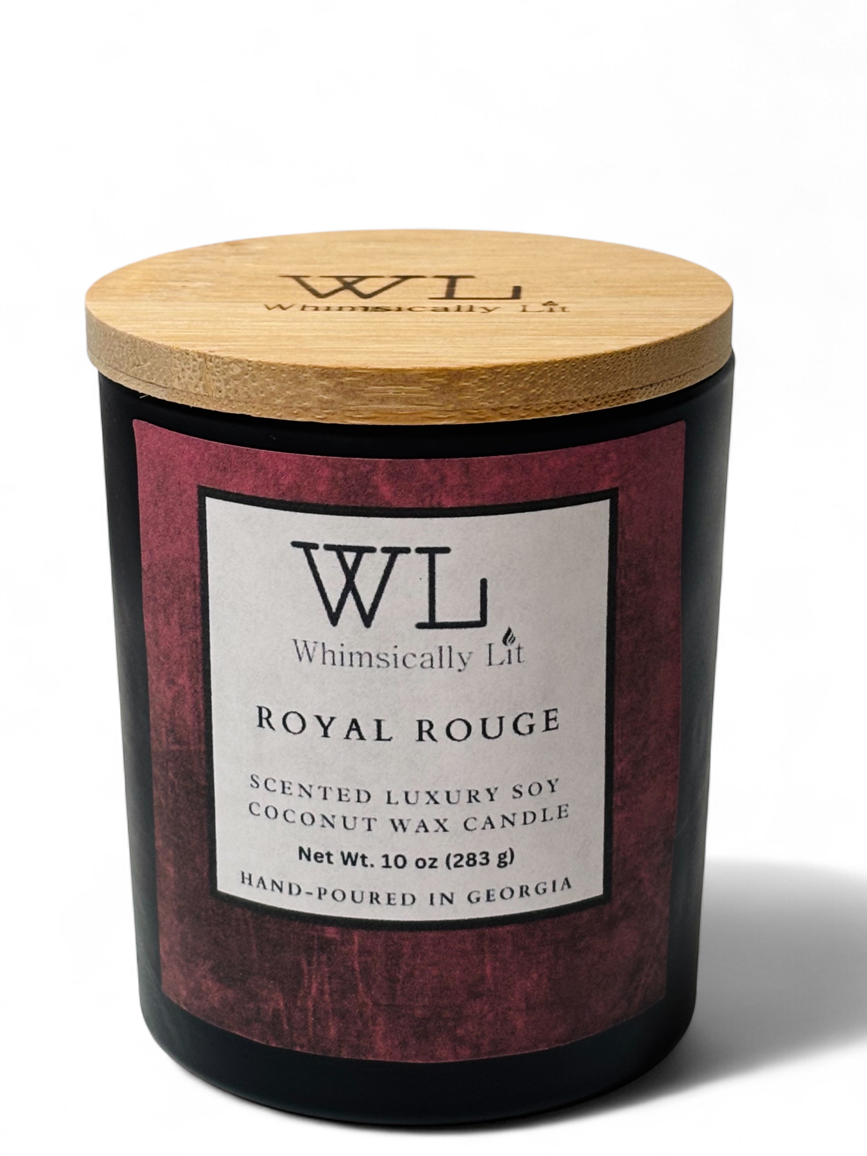 Royal Rouge Single Wick Coconut Soy Candle