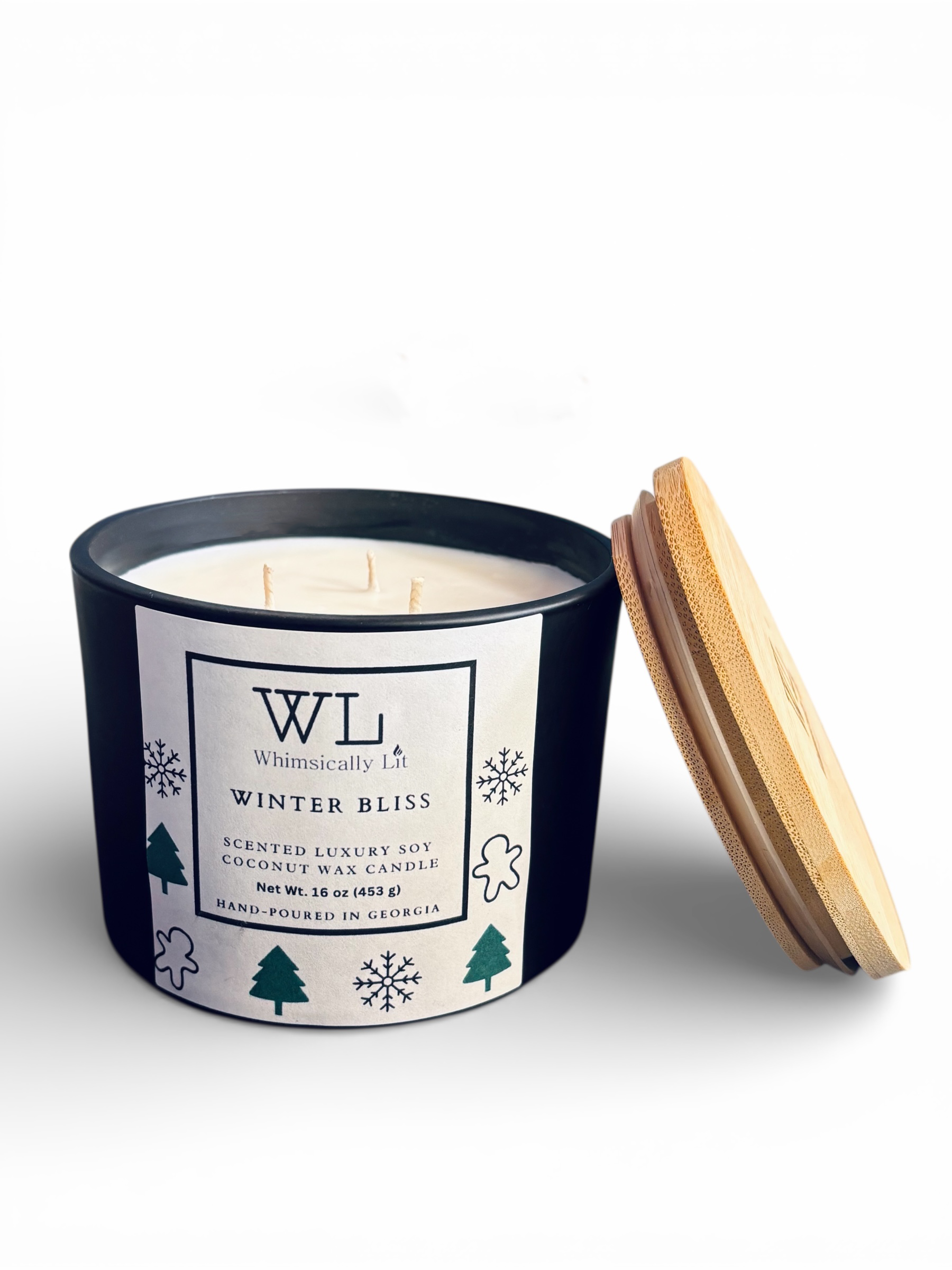 Winter Bliss 3-Wick Coconut Soy Candle