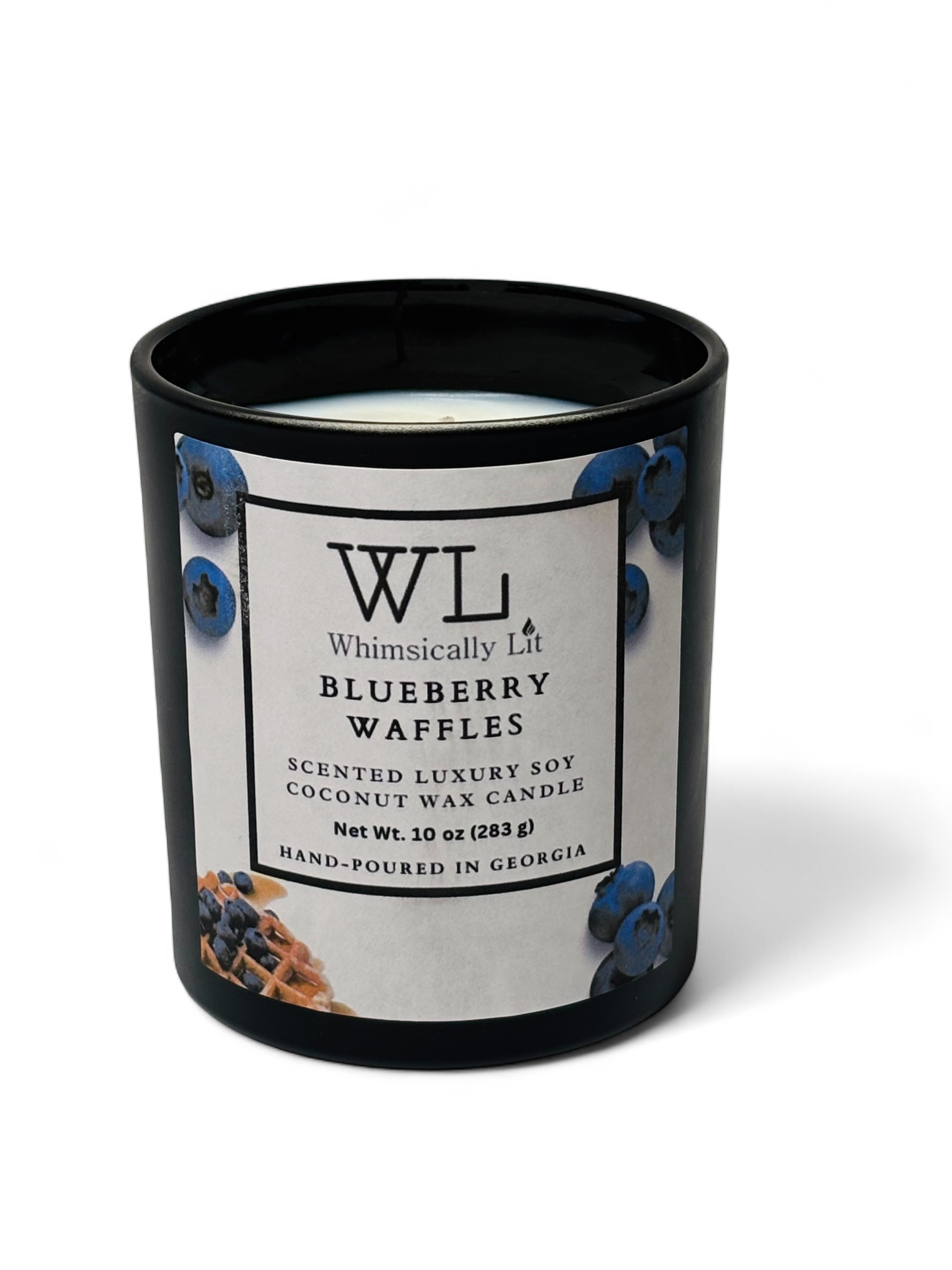 Blueberry Waffles Single Wick Coconut Soy Candle