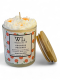 Georgia Peaches Single Wick Coconut Soy Candle