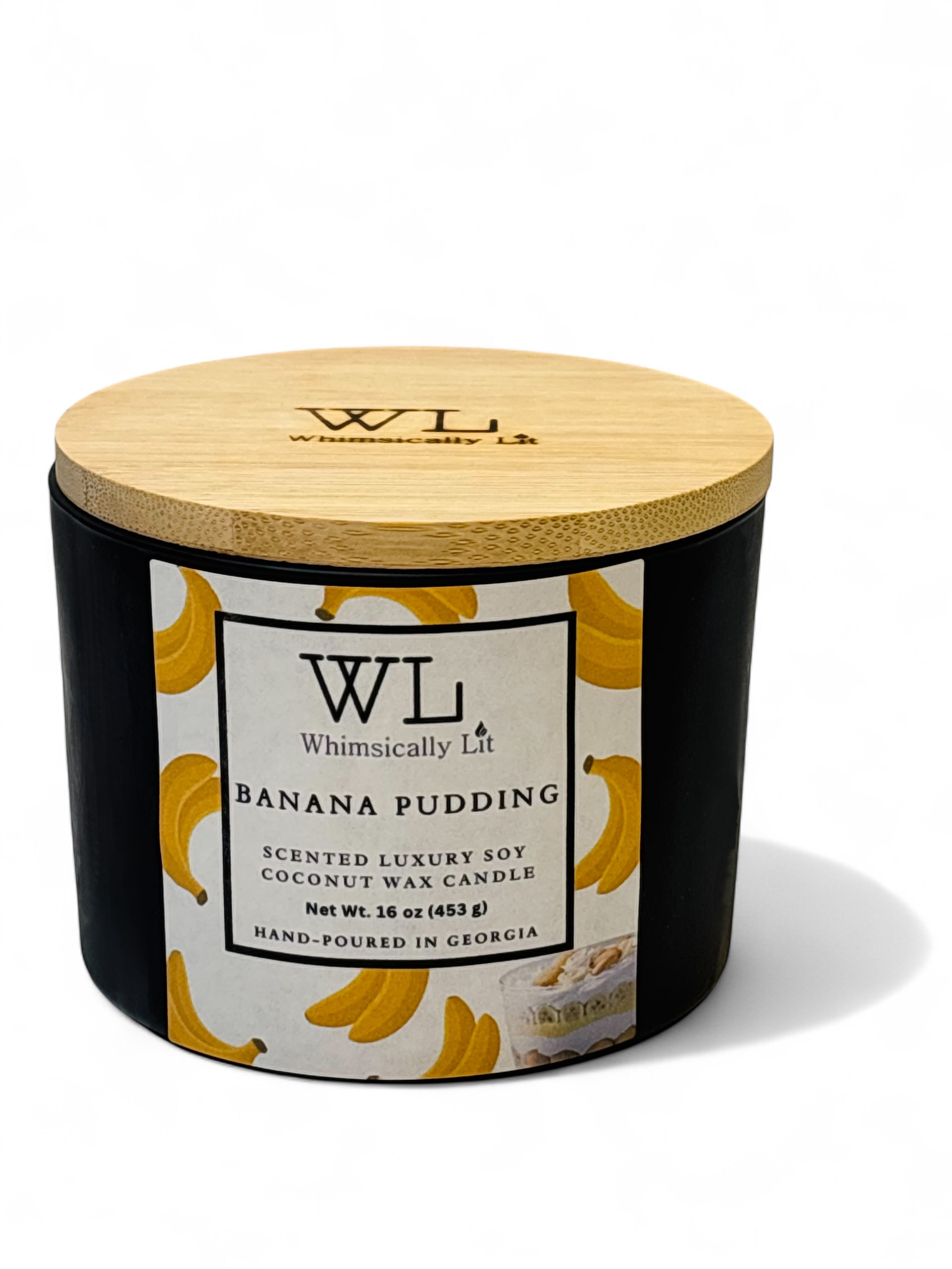 Banana Pudding 3-Wick Coconut Soy Candle