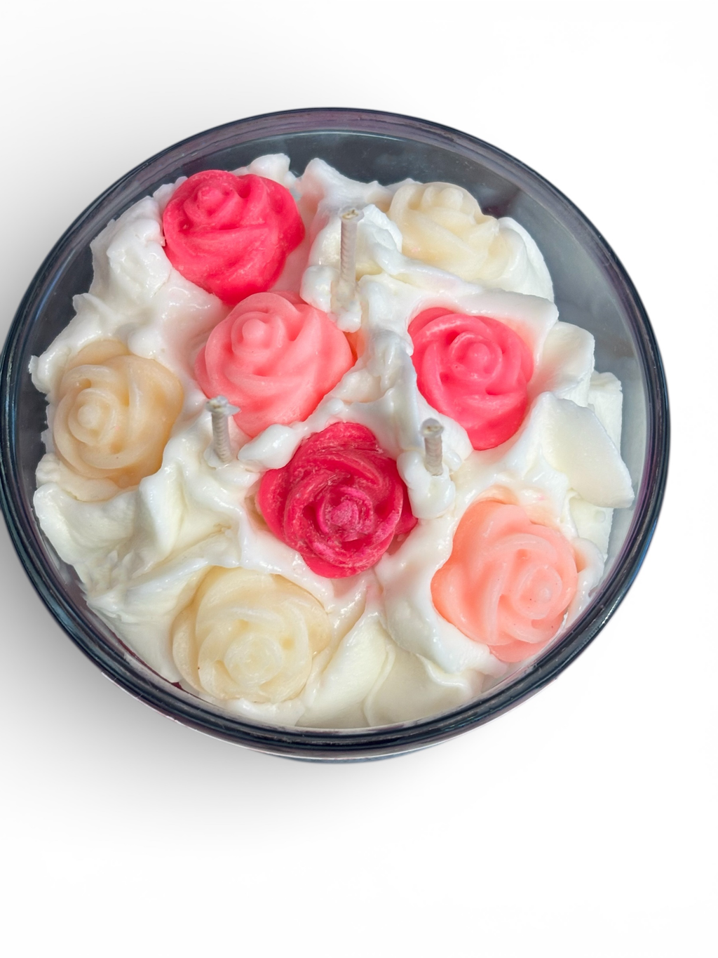 Dozen Roses 3-Wick Coconut Soy Candle(Valentine’s Pre-Order)