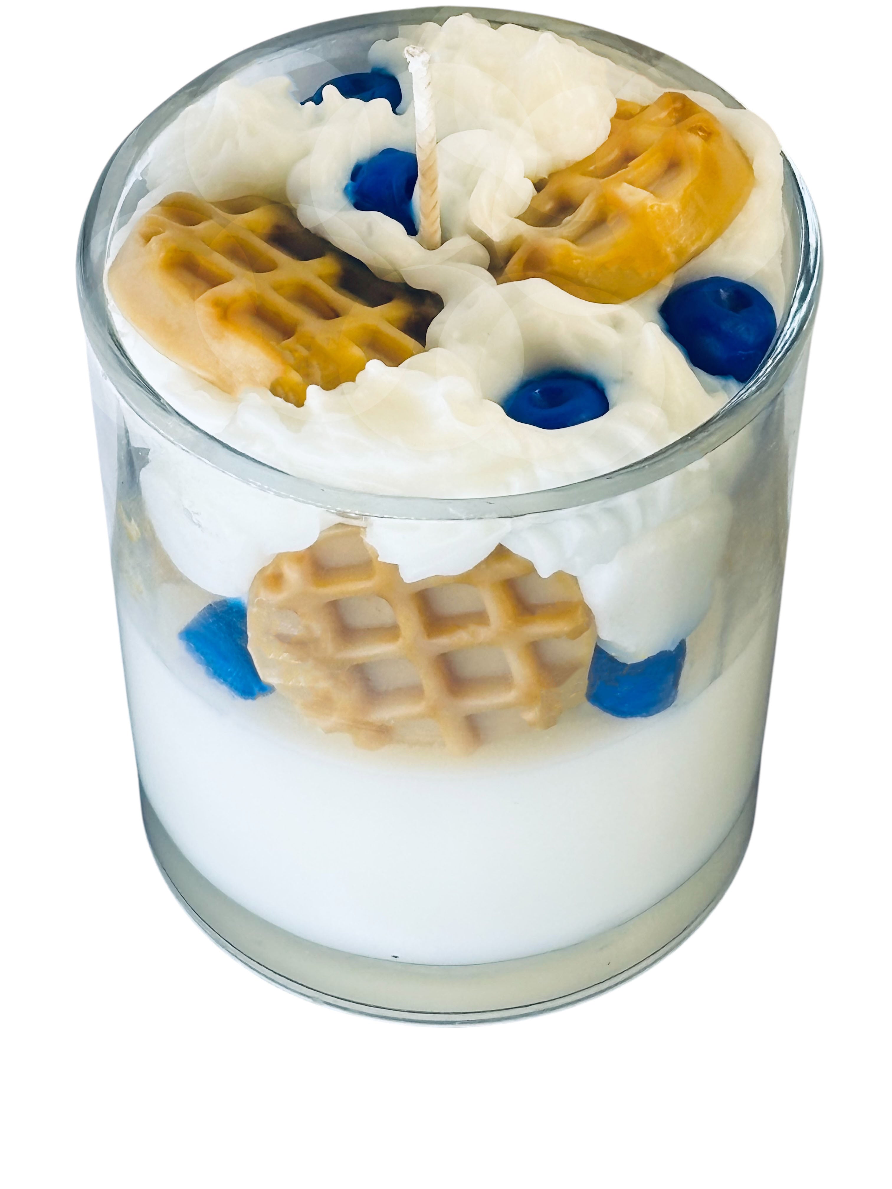 Blueberry Waffles Single Wick Coconut Soy Candle