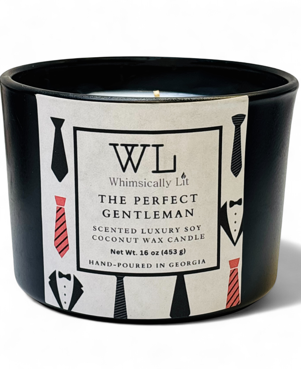 The Perfect Gentleman 3-Wick Coconut Soy Candle