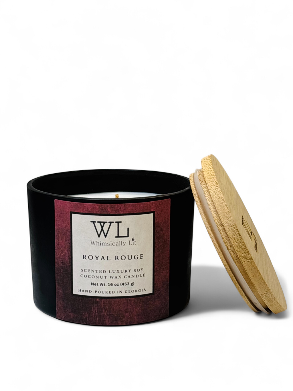 Royal Rouge 3-Wick Coconut Soy Candle