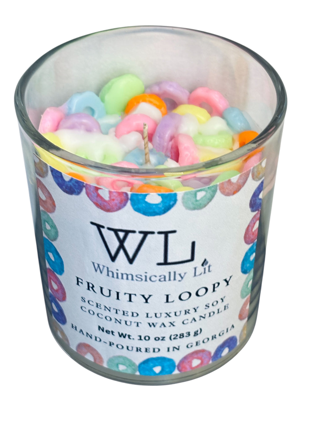 Fruity Loopy Single Wick Coconut Soy Candle