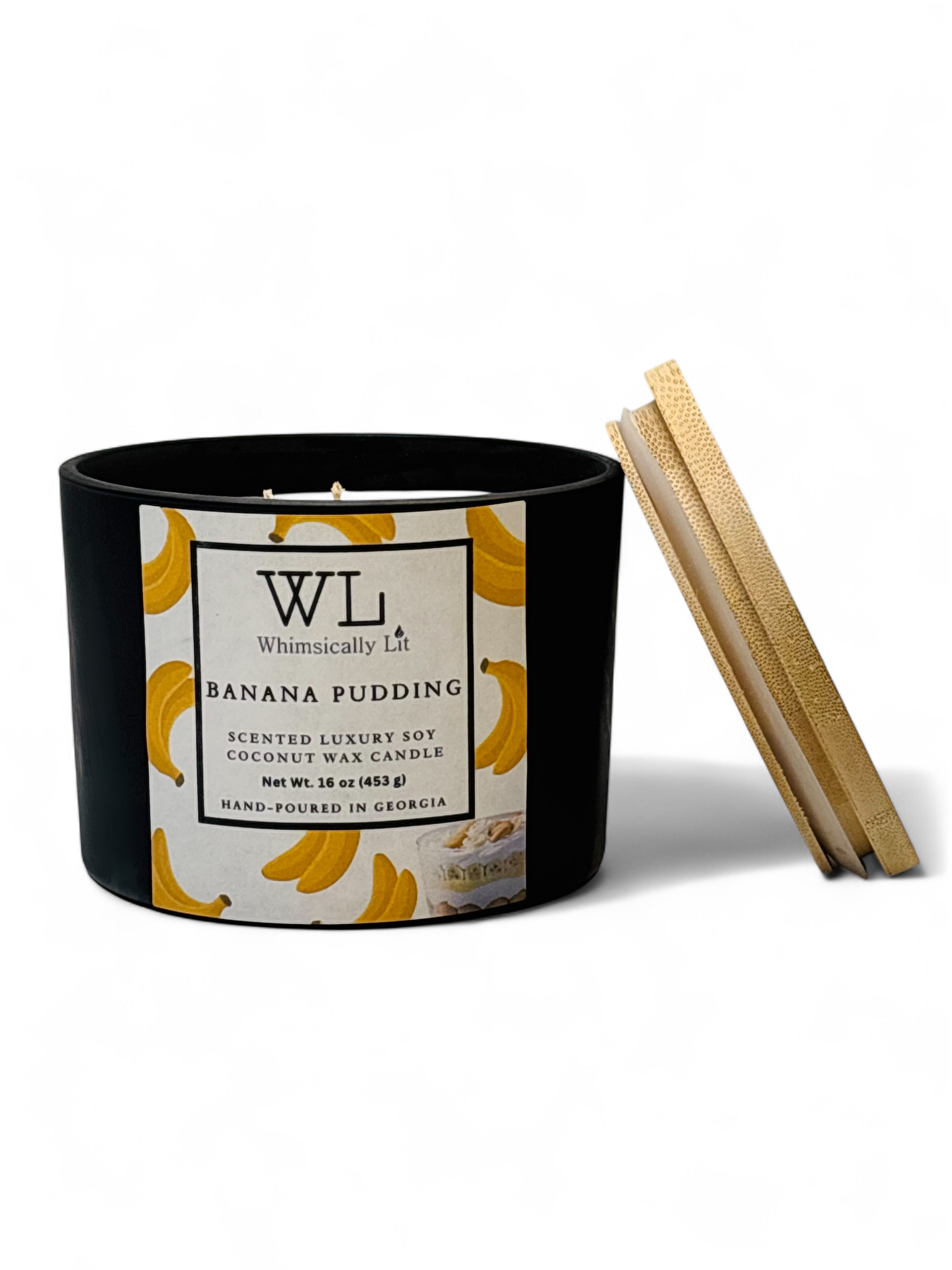 Banana Pudding 3-Wick Coconut Soy Candle