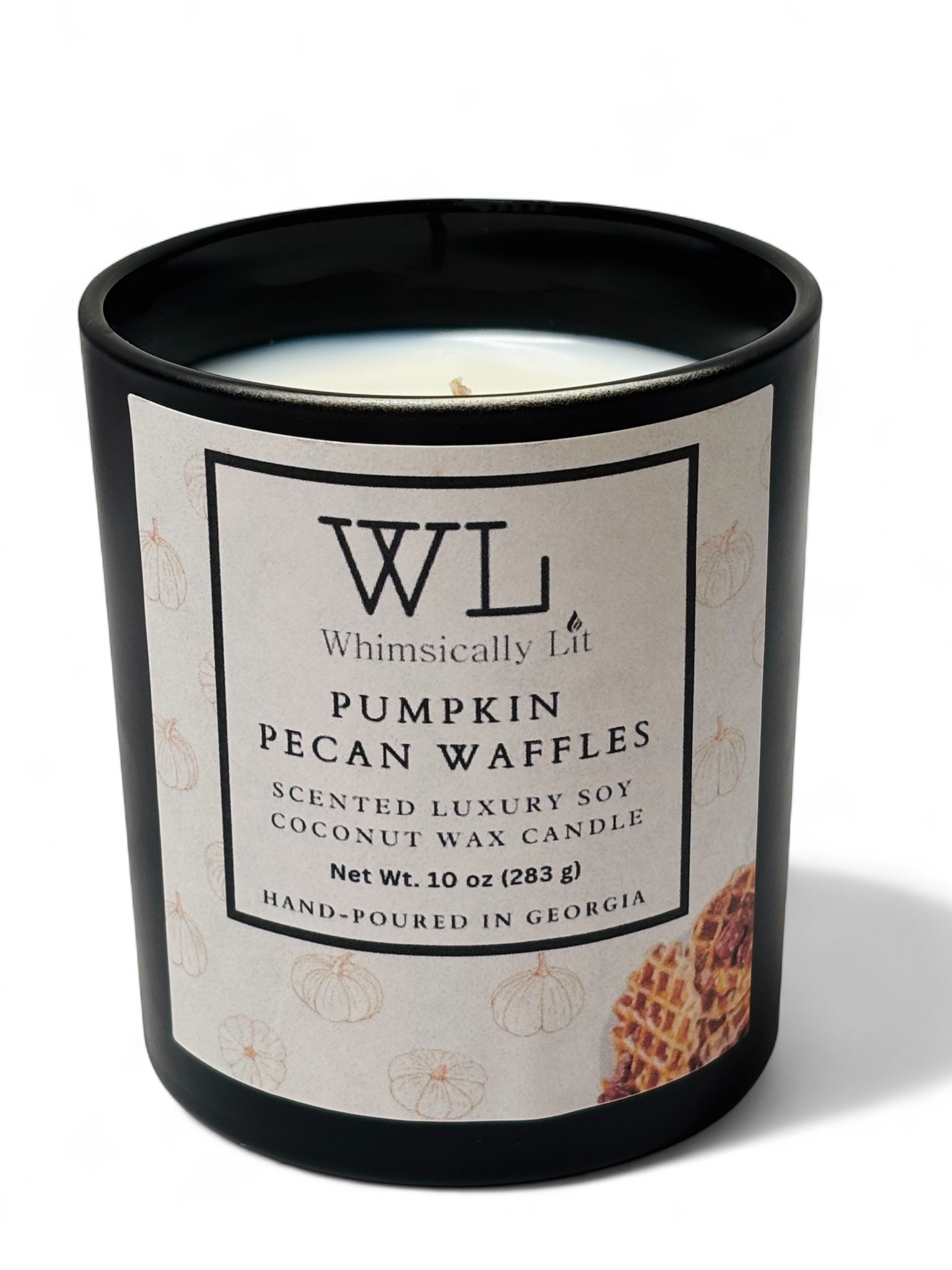 Pumpkin Pecan Waffles Single Wick Coconut Soy Candle
