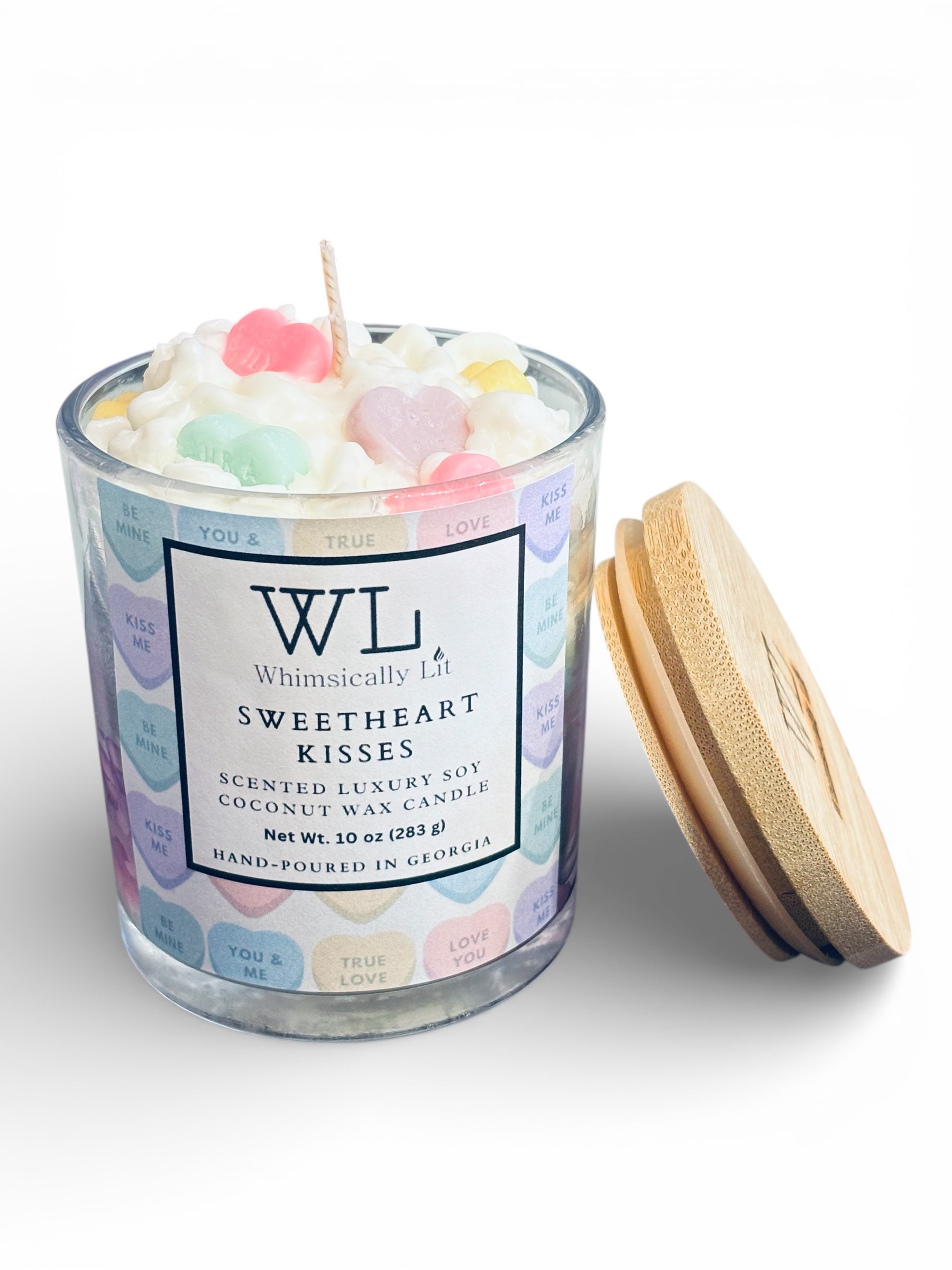 Sweetheart Kisses Single Wick Candle(Valentine’s Pre-Order)