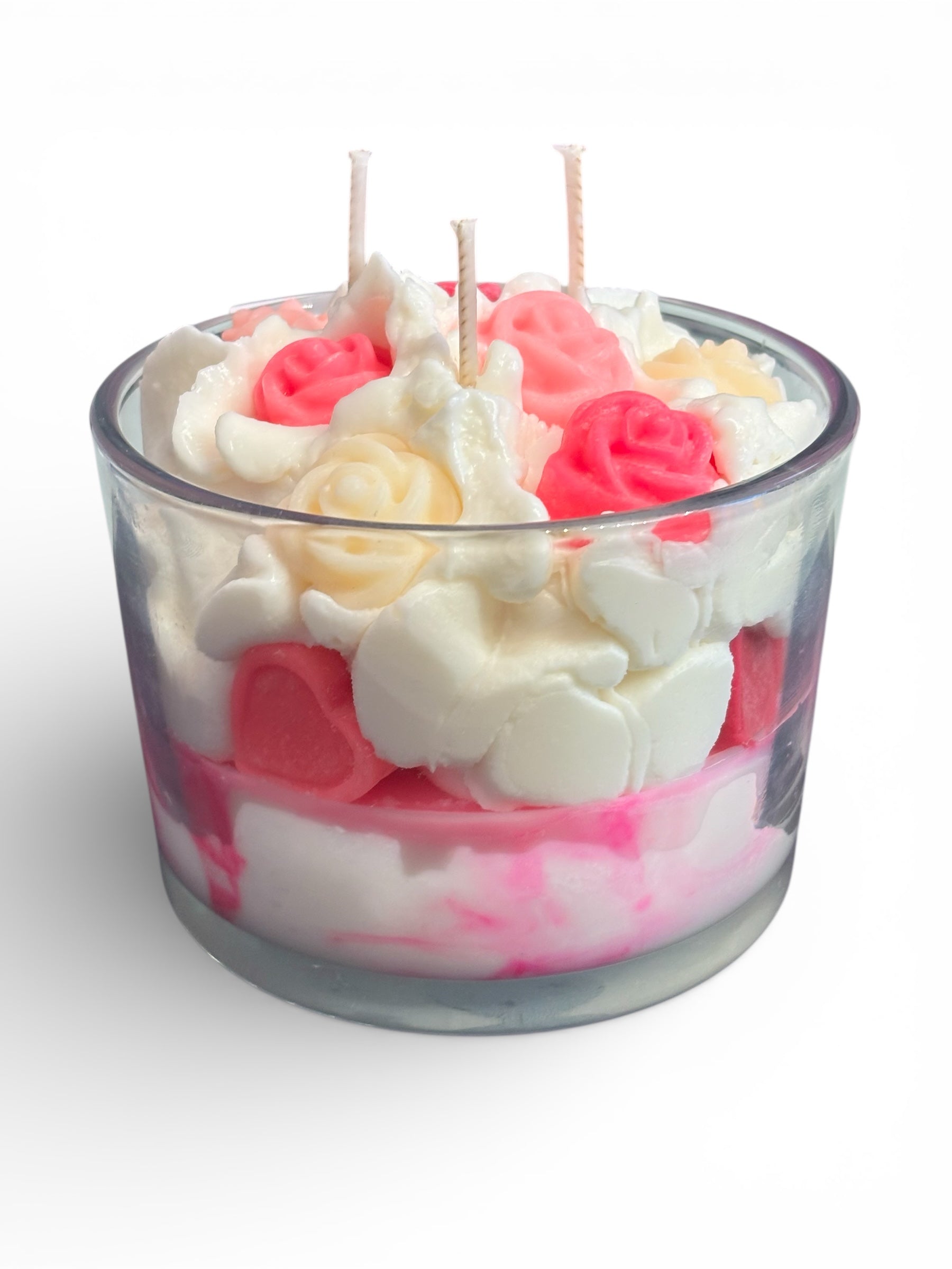 Dozen Roses 3-Wick Coconut Soy Candle(Valentine’s Pre-Order)