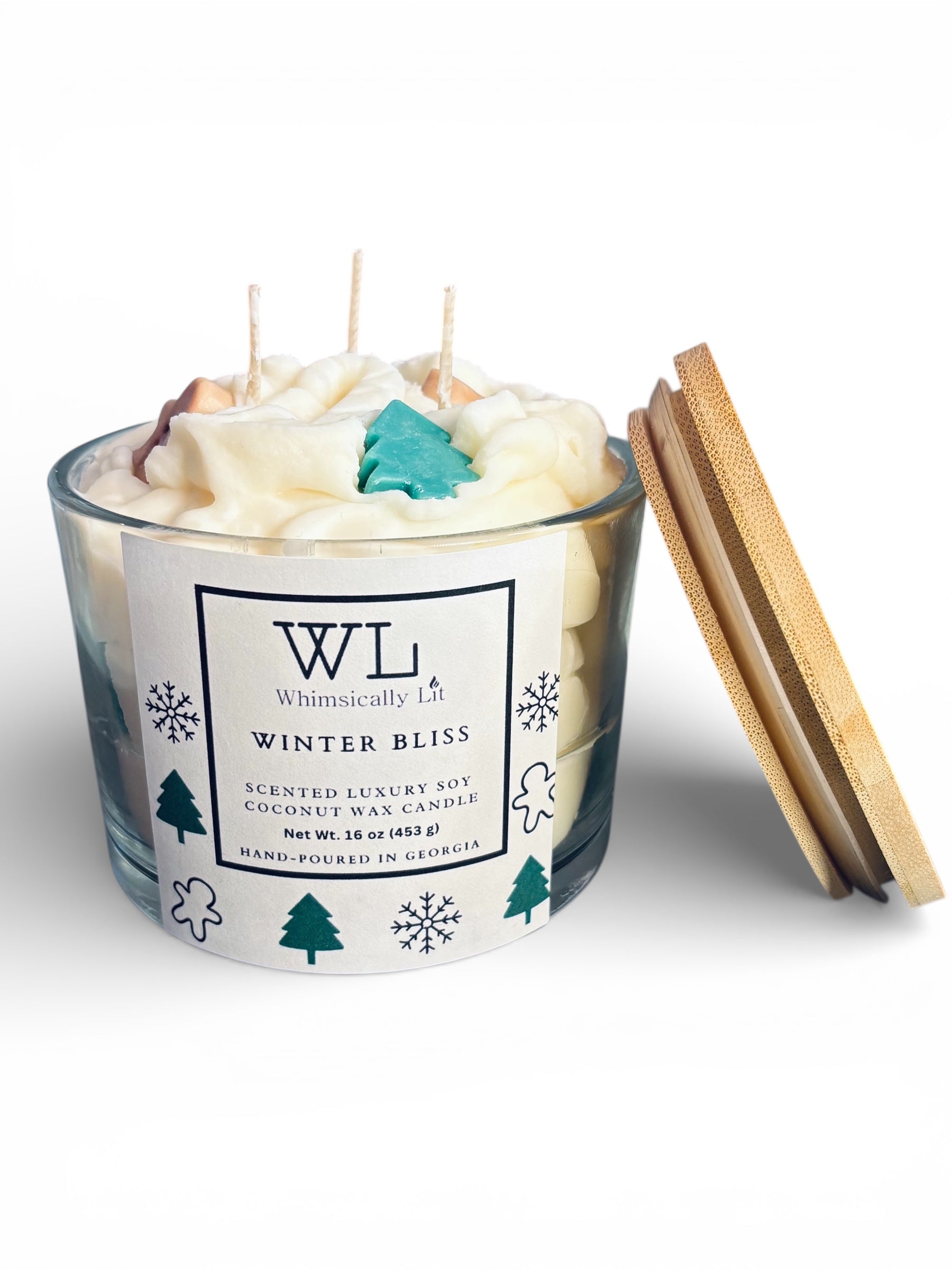 Winter Bliss 3-Wick Coconut Soy Candle