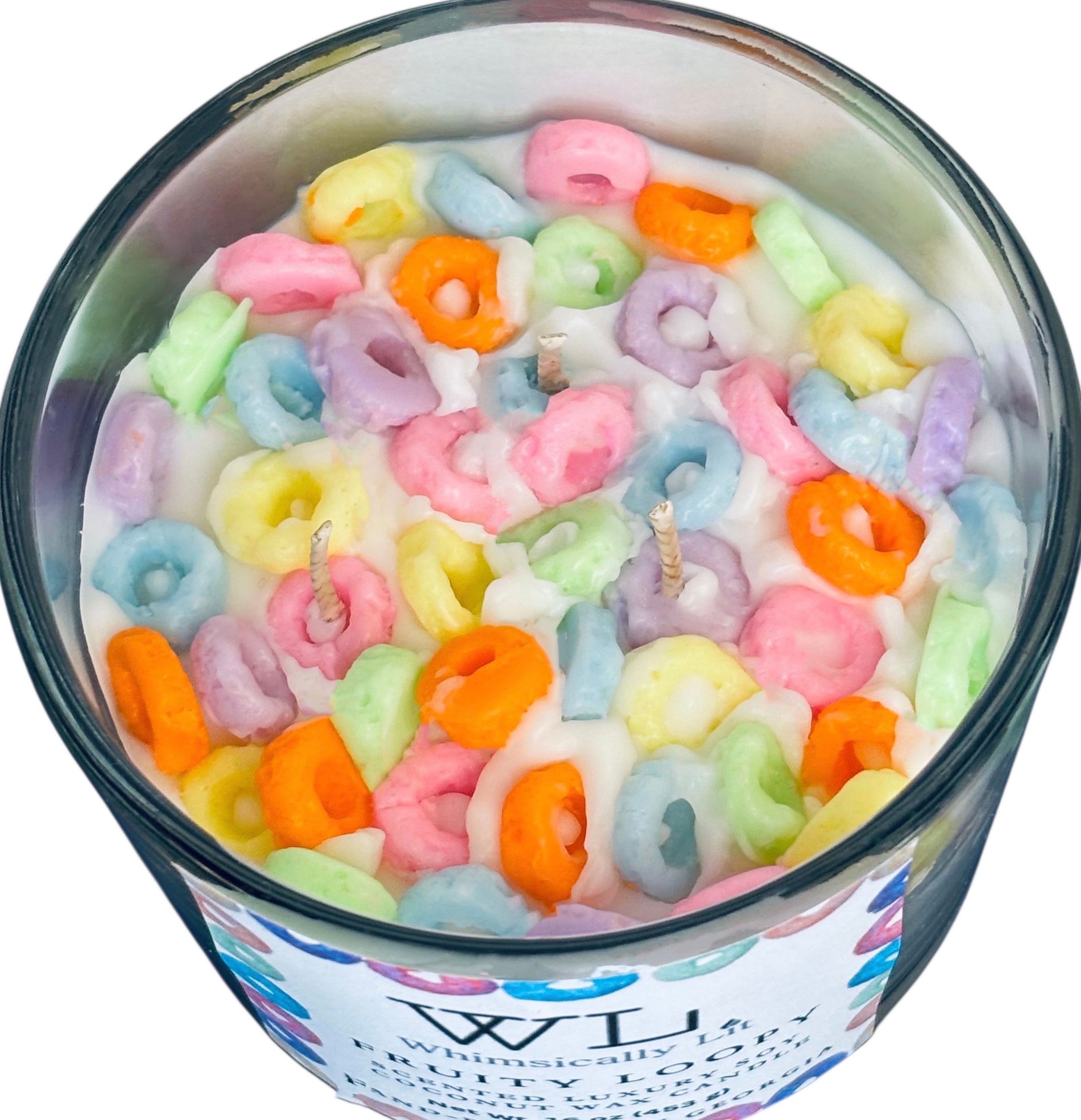 Fruity Loopy 3-Wick Coconut Soy Candle