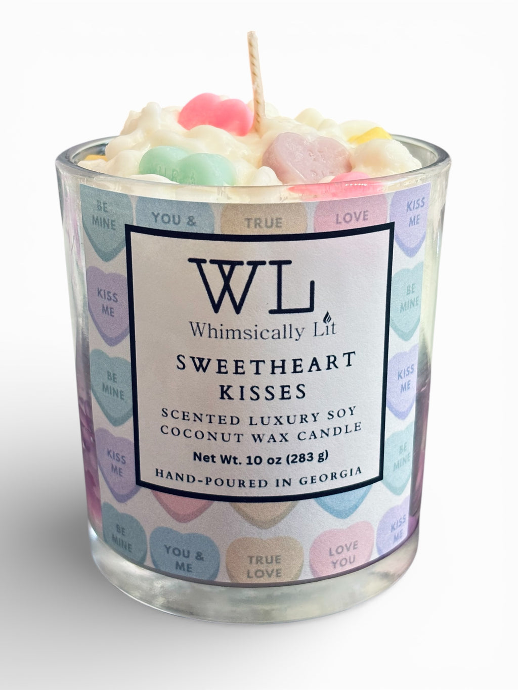 Sweetheart Kisses Single Wick Candle(Valentine’s Pre-Order)