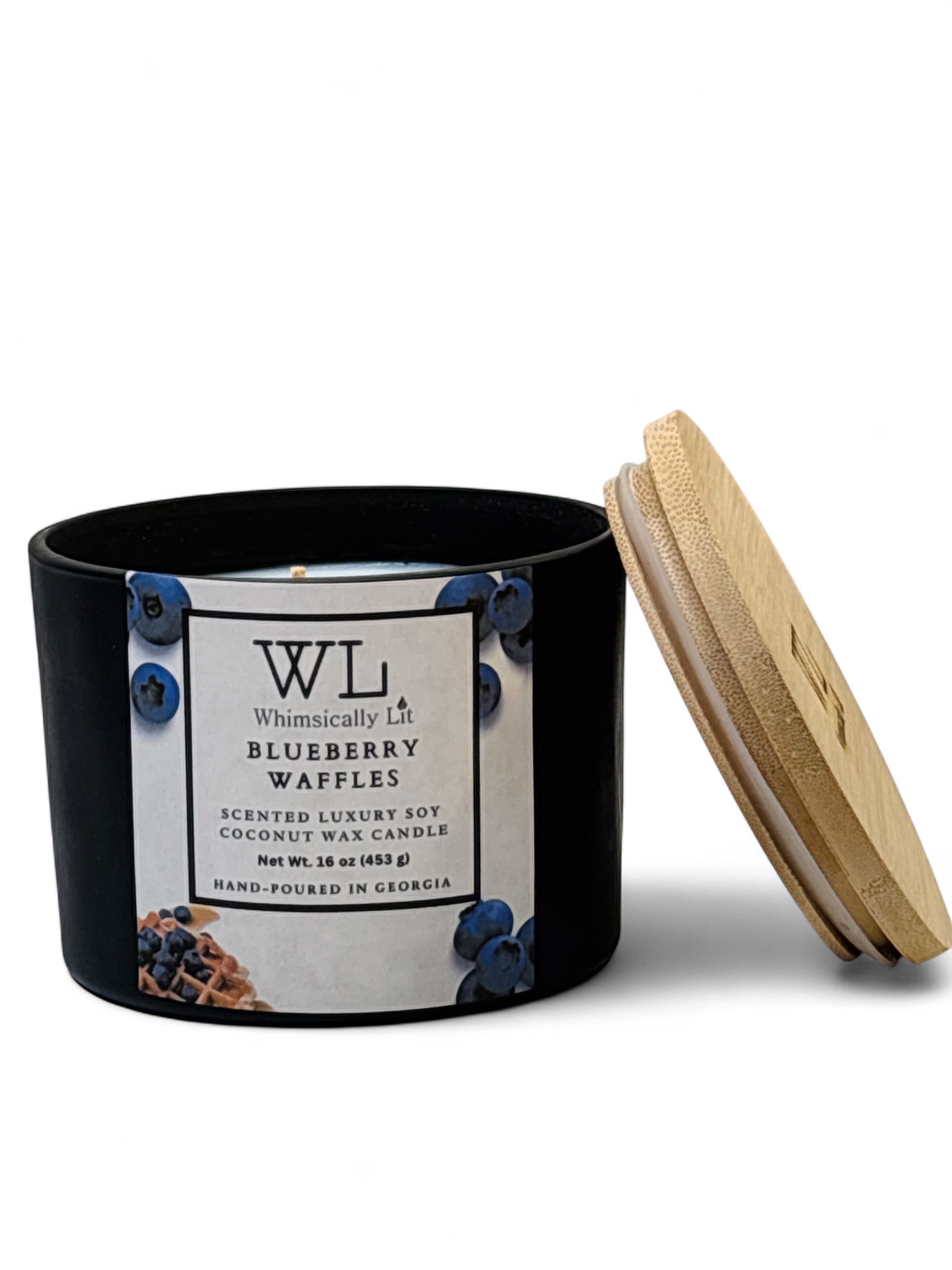 Blueberry Waffles 3-Wick Coconut Soy Candle