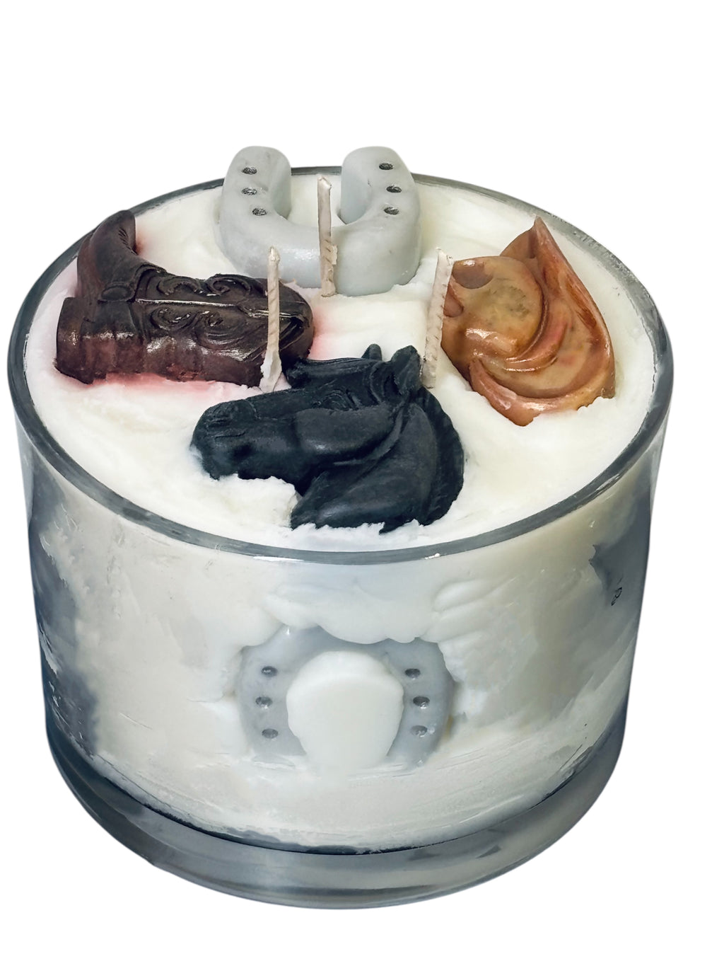 Country Cowboy 3 Wick Coconut Soy Candle