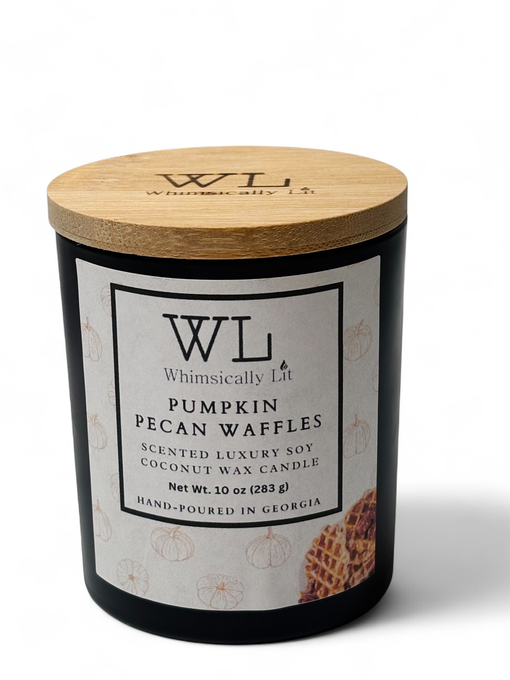 Pumpkin Pecan Waffles Single Wick Coconut Soy Candle