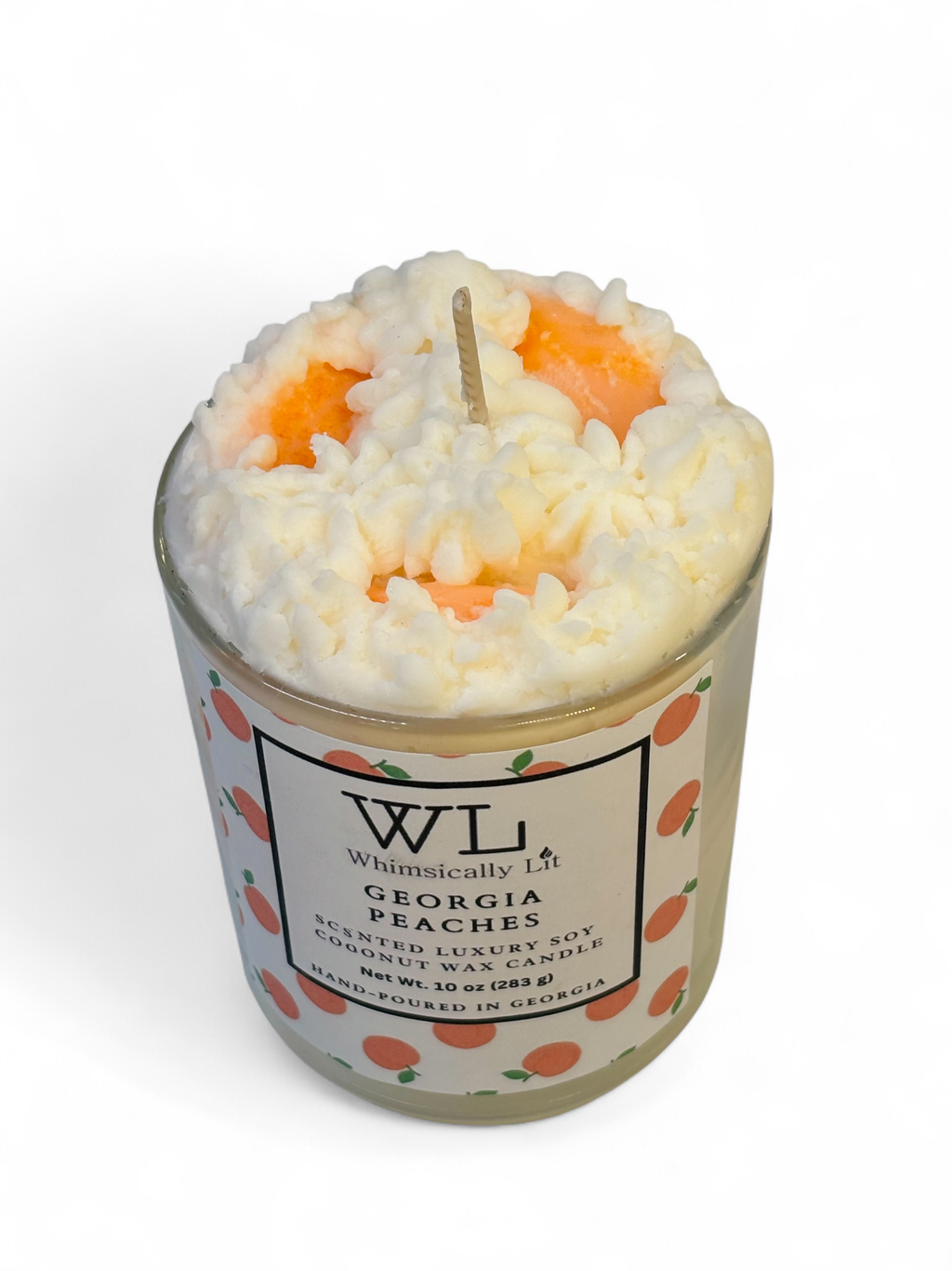 Georgia Peaches Single Wick Coconut Soy Candle