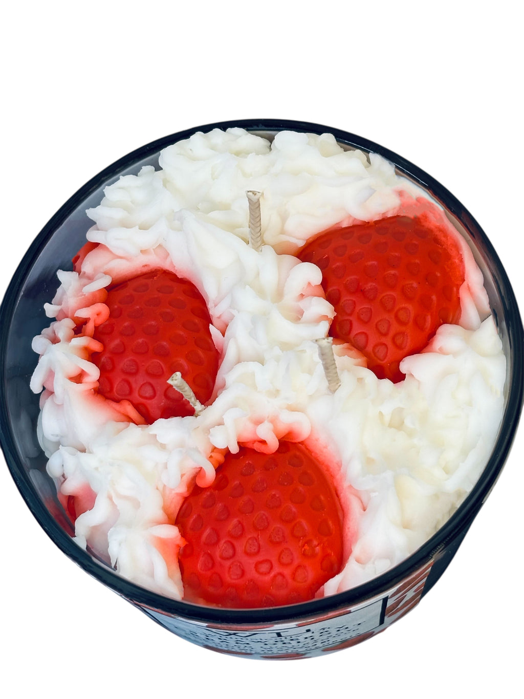 Strawberry Cream Delight 3-Wick Coconut Soy Candle