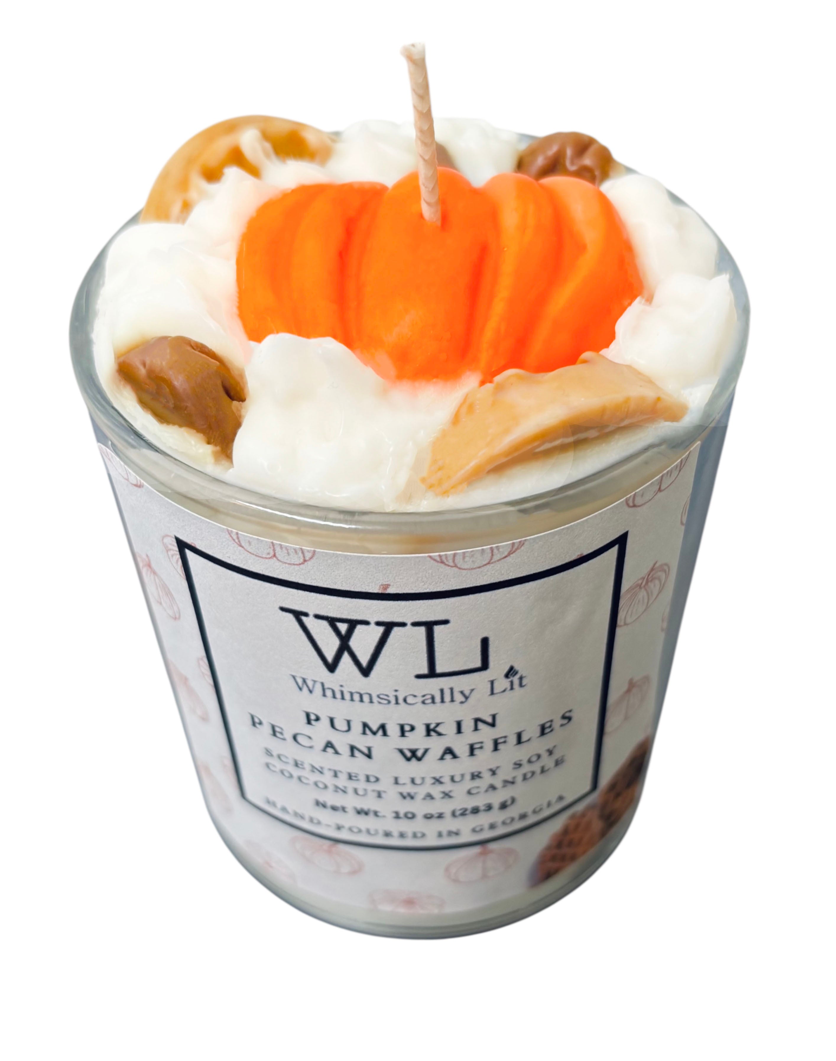 Pumpkin Pecan Waffles Single Wick Coconut Soy Candle