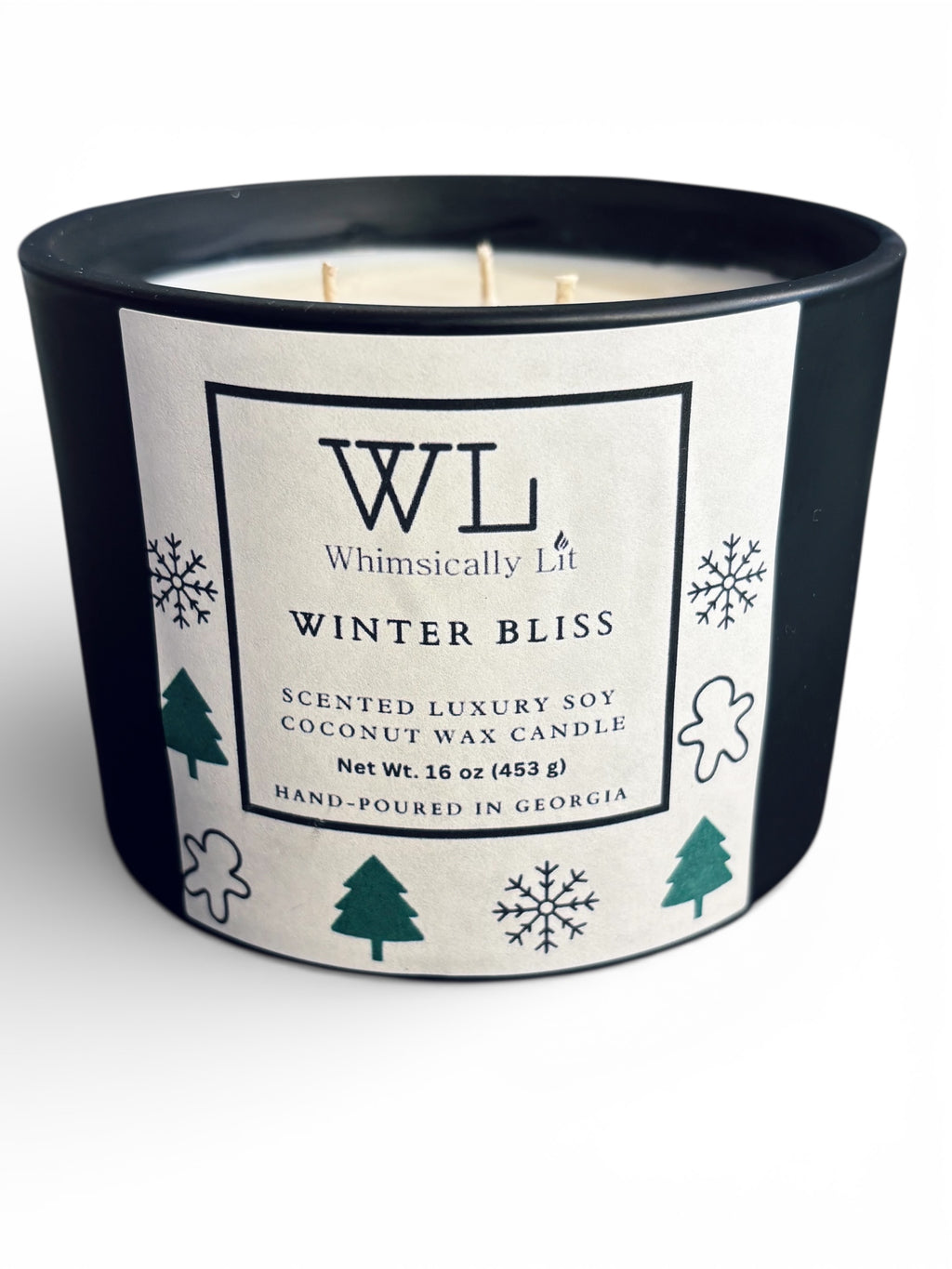 Winter Bliss 3-Wick Coconut Soy Candle