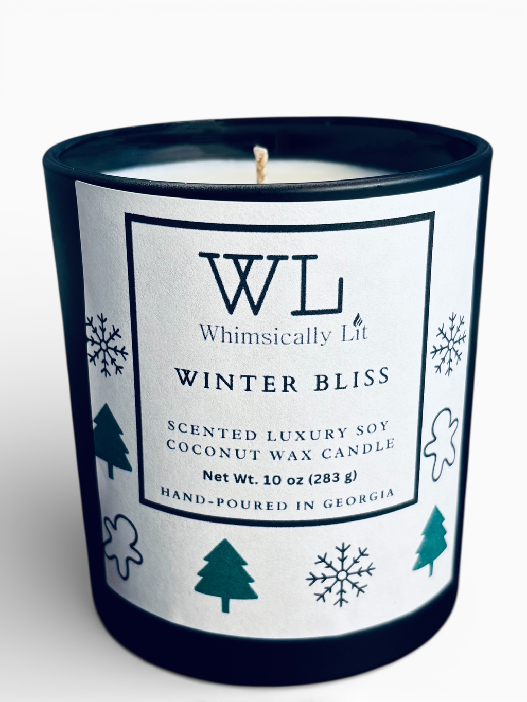 Winter Bliss Single Wick Coconut Soy Candle